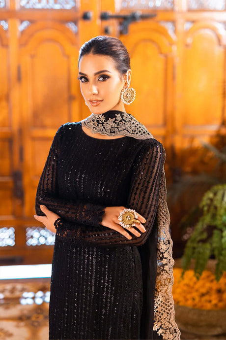 ONYX DOVE - 3 PC EMBROIDERED SUIT
