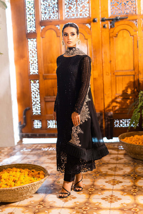ONYX DOVE - 3 PC EMBROIDERED SUIT