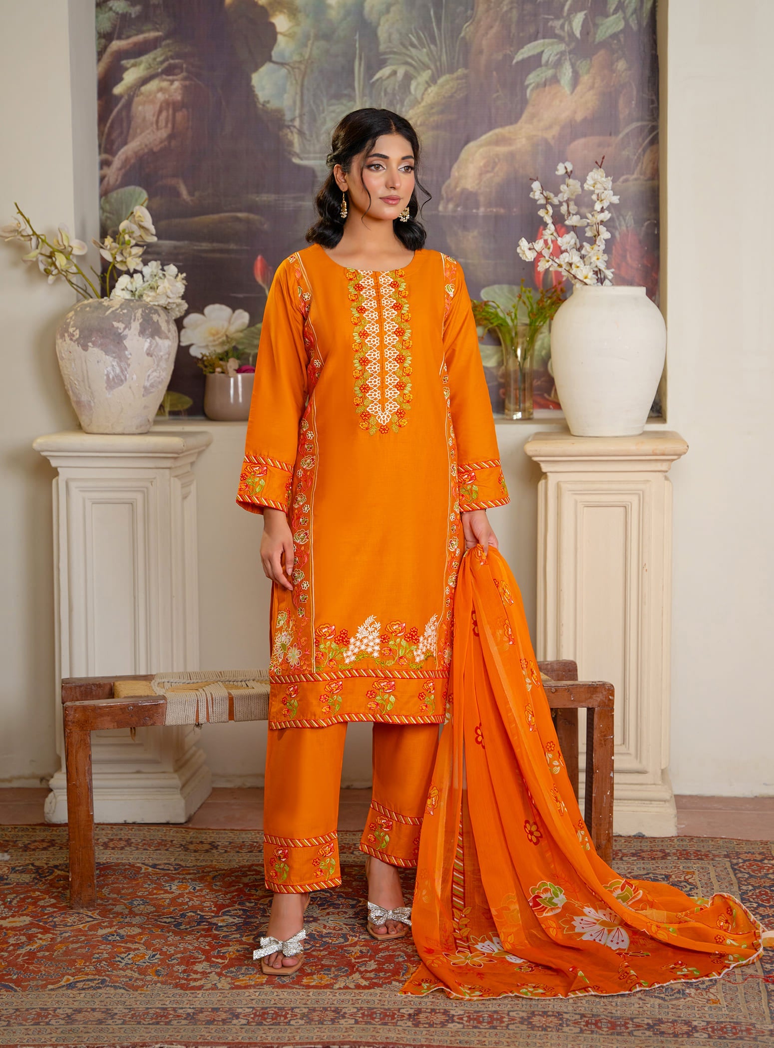 Mustard Elegance 3pcs